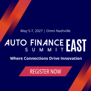 Auto Finance Summit East 2027 Registration