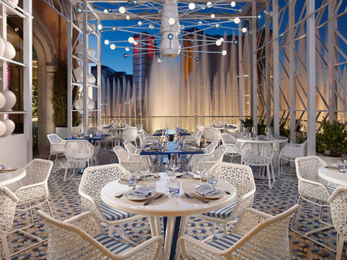 Bellagio Restaurant Lago Patio Architecture