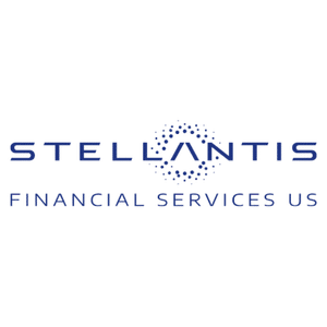 Stellantis Financial Services Logo Stellantis Financial Services logo on Auto Finance Capital Summit's website.