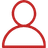 Person icon red Person icon red